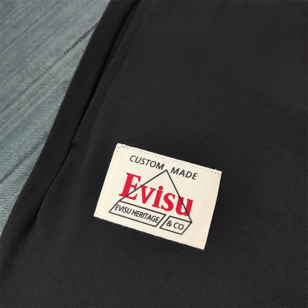 Evisu m Same Style m ， ， ， Versatile， Navy Blue ， Same Style， ：Black Navy Blue Size S M L XL XXL S 78 53 56 100-125 M 82 55 58 125-140 L 86 57 60 140-160 XL 90 59 61 160-180 XXL 94 61 62 180